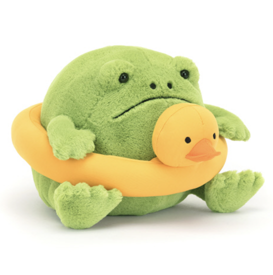 Ricky Rain Frog Rubber Ring by Jellycat