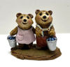 Blueberry Bears BR-01 (Ceramic Base) by Wee Forest Folk®