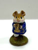 Trumpeter Mouse M-153a (Blue) by Wee Forest Folk®