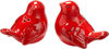 Red Lovebirds Salt & Pepper Shakers Set by TAG