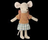 Tricycle Mouse, Big Sister - Old Rose by Maileg