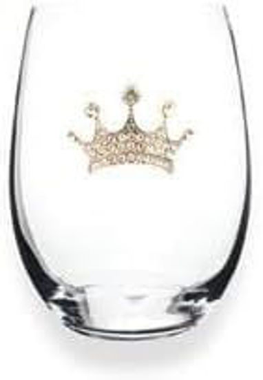 Tiara Jeweled Glassware by The Queen's Jewel's