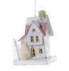 Mini Wintertide Glitter House Ornament by Cody Foster
