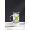 Glass & White Two-Tone Pitcher by Mudpie