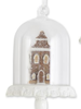 Gingerbread House Dome Ornament Assorted by K & K Interiors