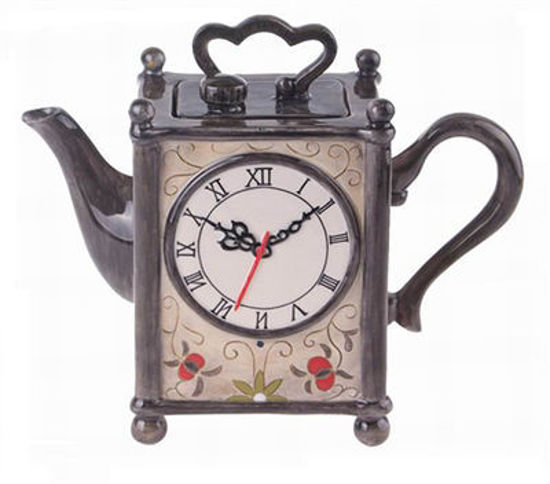 Clock Teapot by Blue Sky Clayworks
