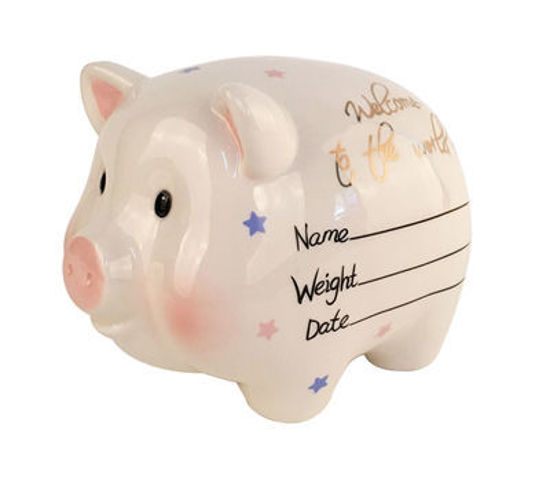 Welcome to The World Piggy Bank by Blue Sky Clayworks