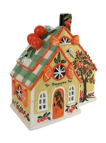 Orange Grove Manor Candle House by Blue Sky Clayworks