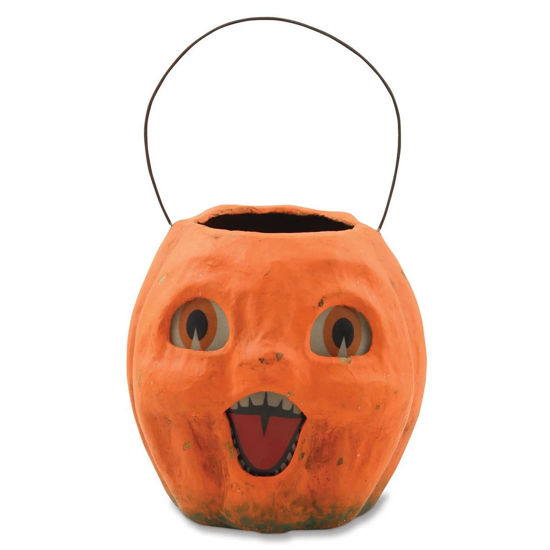 Vintage Pumpkin Bucket Small by Bethany Lowe Designs