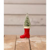 Santa Boot with BB Tree Orn by Bethany Lowe
