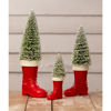 Santa Boot with BB Tree Orn by Bethany Lowe