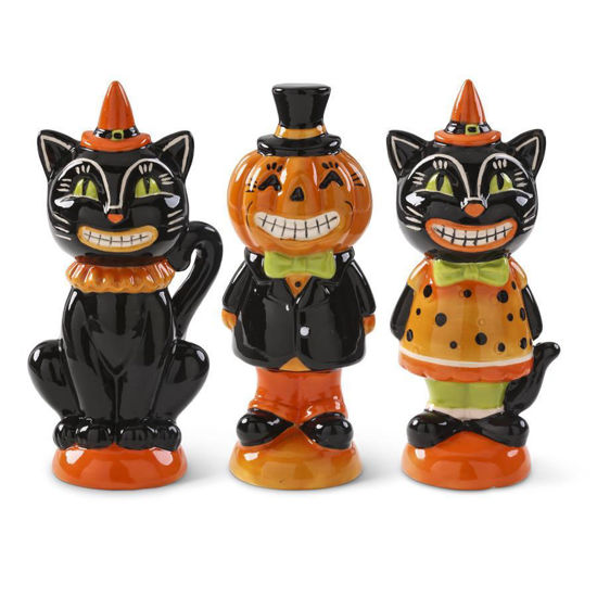 Vintage Inspired Halloween Figurines Assorted by K & K Interiors