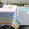 Water Color Stripes Table Cloth 60 x 120 by Harman