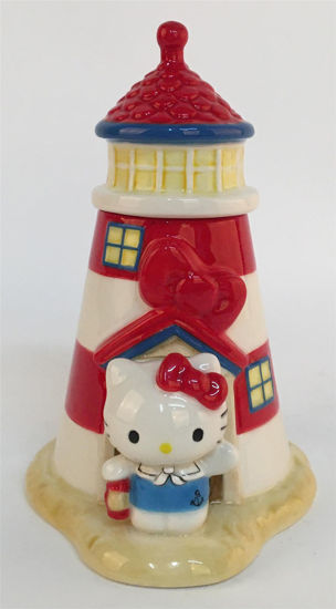 Hello Kitty Light House Cookie Jar by Blue Sky Clayworks