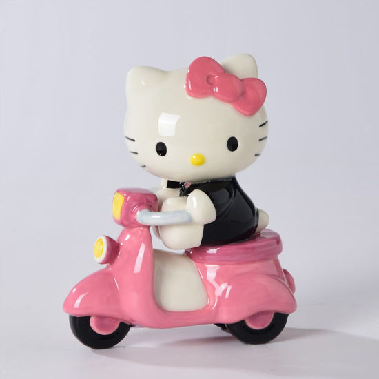 Hello Kitty Scooter Figurine by Blue Sky Clayworks