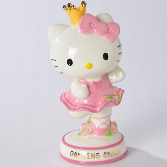 Hello Kitty Dancing Queen Figurine by Blue Sky Clayworks