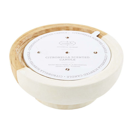 Paulownia Outdoor Round Candle by Mudpie