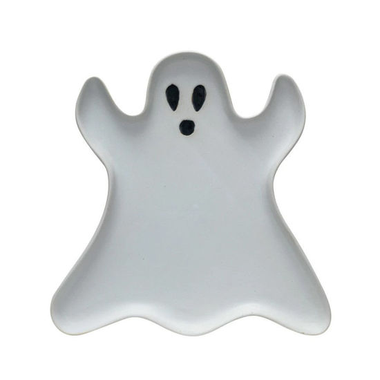 Ghost Shaped Plate by Creative Co-op