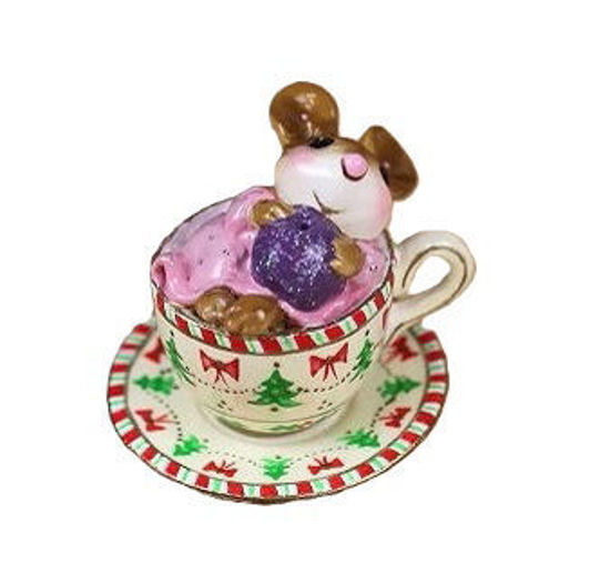 Christmas Sweet Tea Mouse M-721a (Special) by Wee Forest Folk®