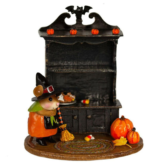 Collector's Halloween Curio M-674b (Orange Empty) By Wee Forest Folk®