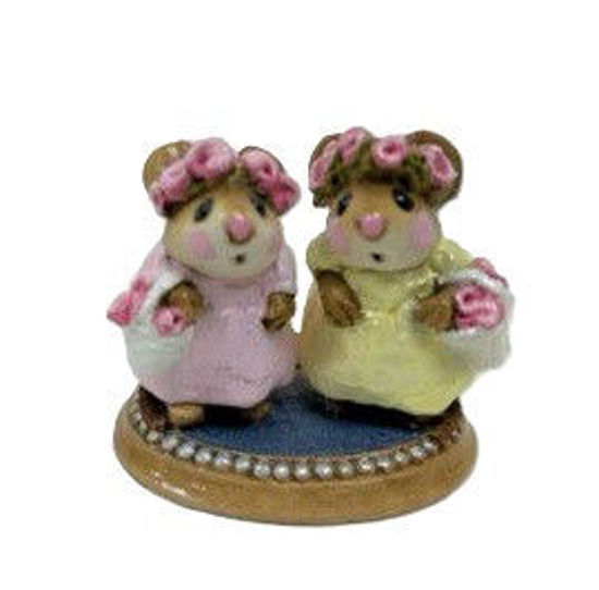 The Flower Girls (Pink & Yellow) C-04 by Wee Forest Folk®
