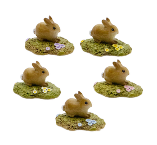 Tiny Spring Bunny 009 (Assorted) by Wee Forest Folk®
