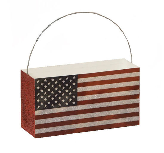 Americana Flag Bucket by Bethany Lowe