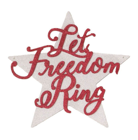 Let Freedom Ring Sign by Bethany Lowe Designs