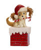Christmas Puppy on Box by Bethany Lowe