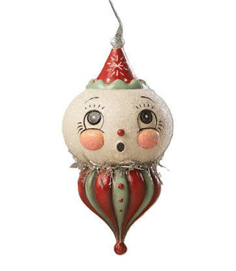 Finial Snowman Ornament by Bethany Lowe