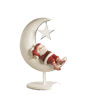 Good Night Santa on Moon by Bethany Lowe
