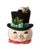 Jolly Snowman Top Hat Surprise by Bethany Lowe