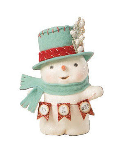 Joy to the World Snowman by Bethany Lowe