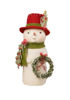 Snowman with Wreath by Bethany Lowe