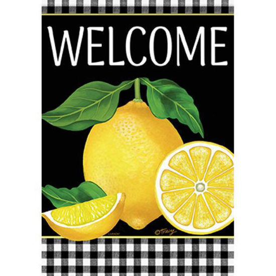 Lemon Summer Dura Soft™ Flag by Carson