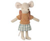 Tricycle Mouse, Big Sister - Old Rose by Maileg