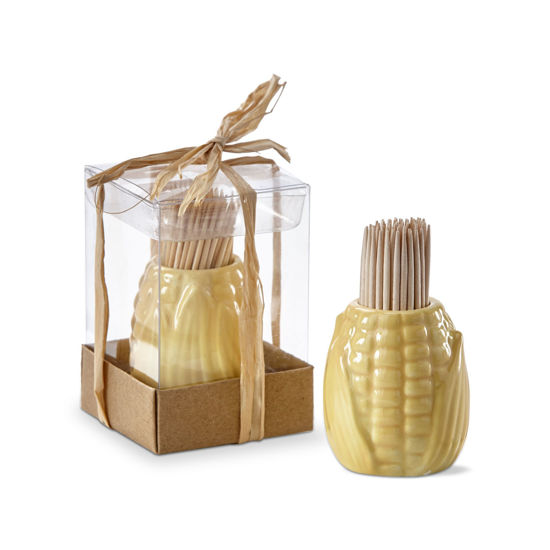 Corn Toothpick Holder Set by TAG