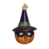 Masked Witch Jack O'Lantern Ornament by Old World Christmas