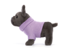 Sweater French Bulldog (Purple) by Jellycat