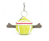 Amuseable Sports Tennis Bag Charm by Jellycat