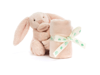 Bashful Blush Bunny Soother by Jellycat
