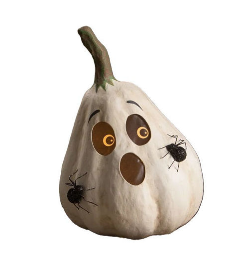 Bethany Lowe Ghostly Gourd Figurine - Thumbnail 2