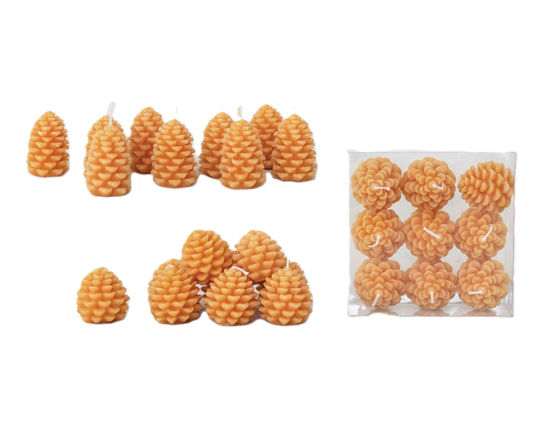 Creative Co-Op Pinecone Tealight Candle