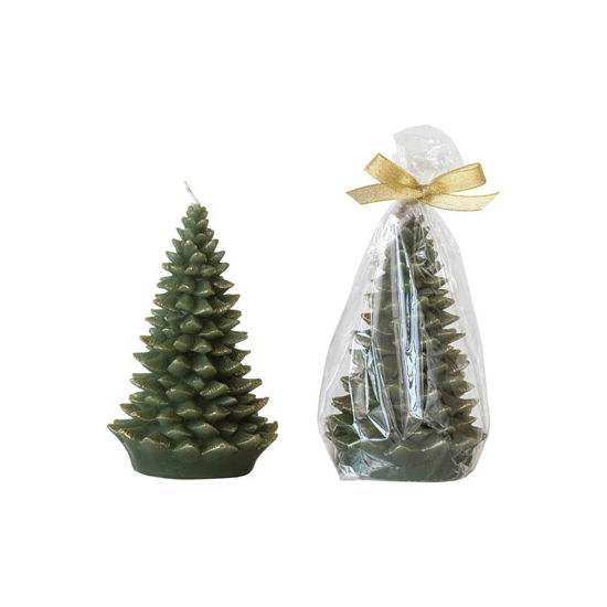 Creative Co-Op Tree Shaped Candle - Thumbnail 4