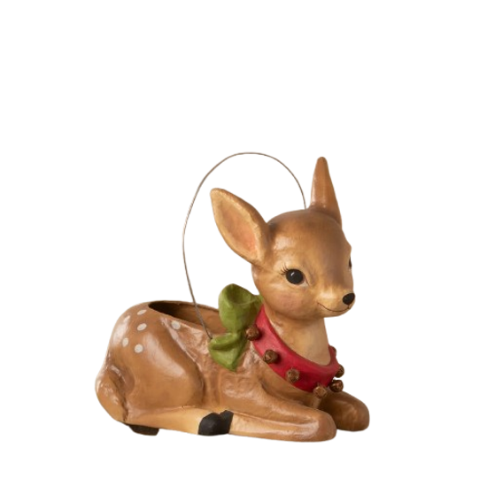 Bethany Lowe Reindeer on Sled - Thumbnail 3