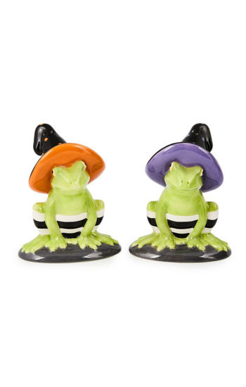 MacKenzie-Childs Halloween Fergal Salt & Pepper - Thumbnail 4